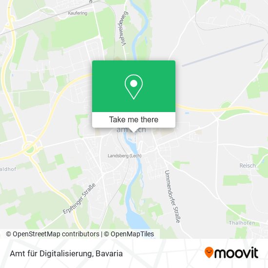 Amt für Digitalisierung map