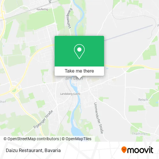 Карта Daizu Restaurant