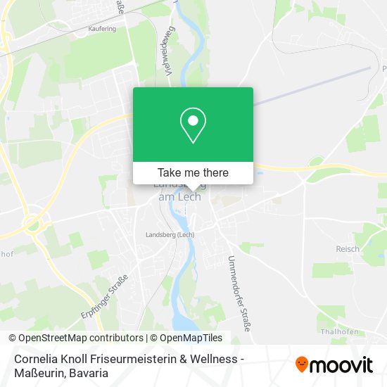 Cornelia Knoll Friseurmeisterin & Wellness - Maßeurin map