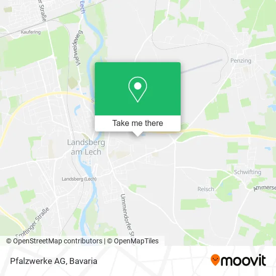 Карта Pfalzwerke AG