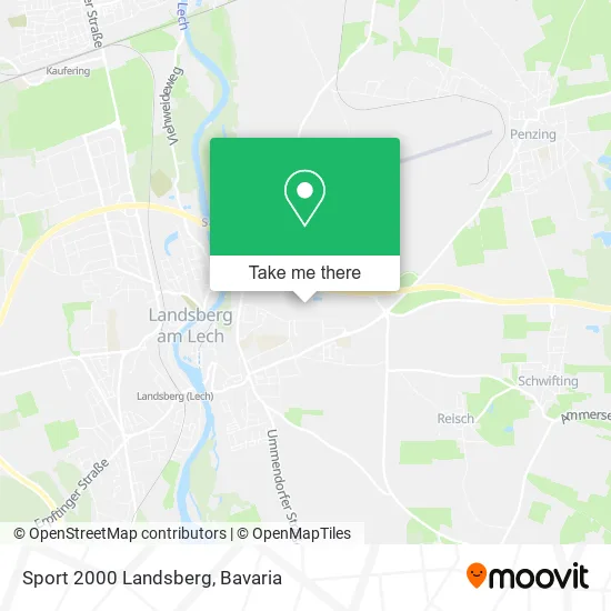 Карта Sport 2000 Landsberg