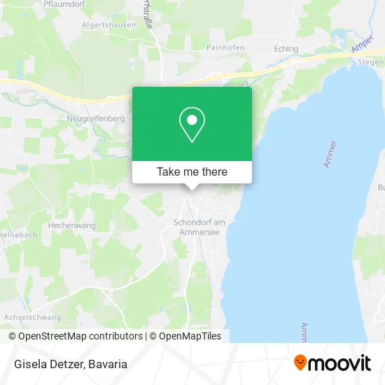 Карта Gisela Detzer