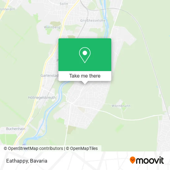 Карта Eathappy