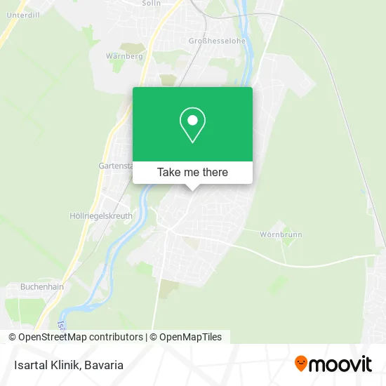 Карта Isartal Klinik