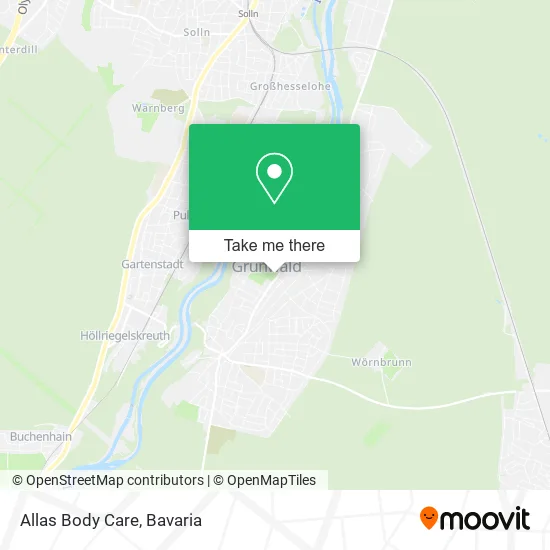 Карта Allas Body Care