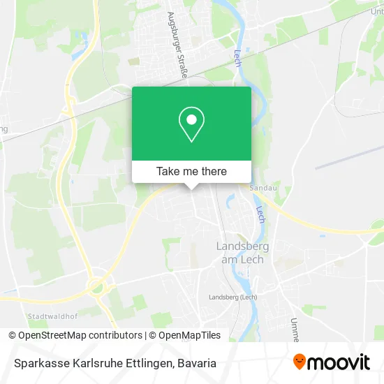 Карта Sparkasse Karlsruhe Ettlingen