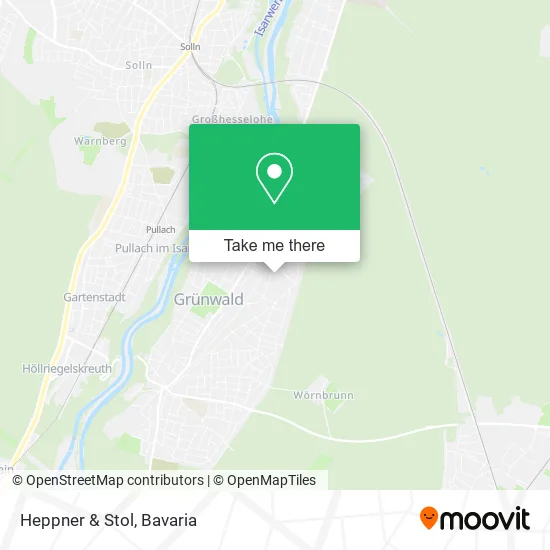 Карта Heppner & Stol