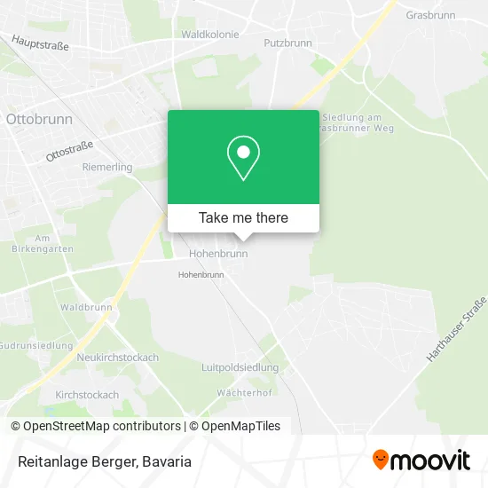 Карта Reitanlage Berger