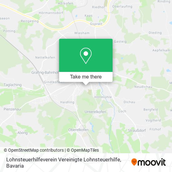 Lohnsteuerhilfeverein Vereinigte Lohnsteuerhilfe map