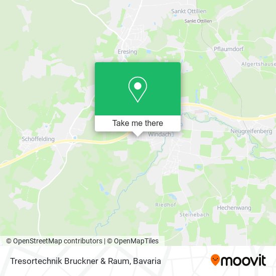 Tresortechnik Bruckner & Raum map