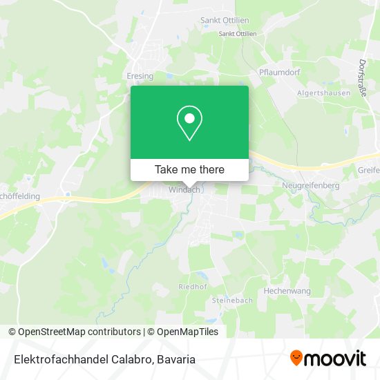 Elektrofachhandel Calabro map