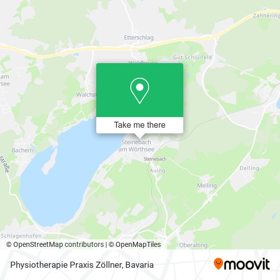 Physiotherapie Praxis Zöllner map