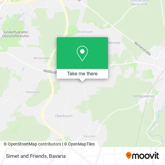 Карта Simet and Friends