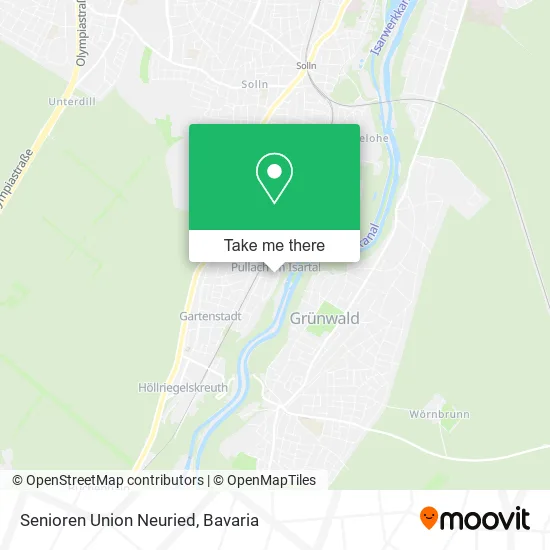 Карта Senioren Union Neuried