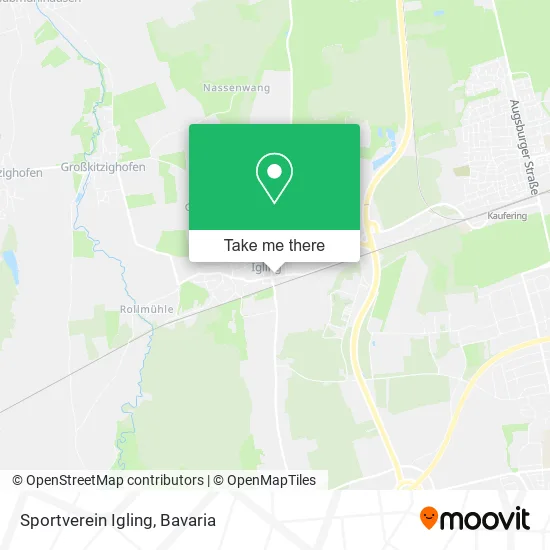 Карта Sportverein Igling