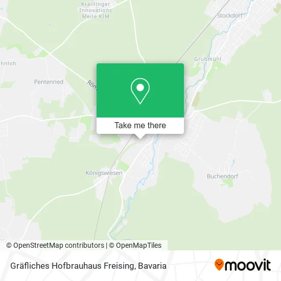 Карта Gräfliches Hofbrauhaus Freising