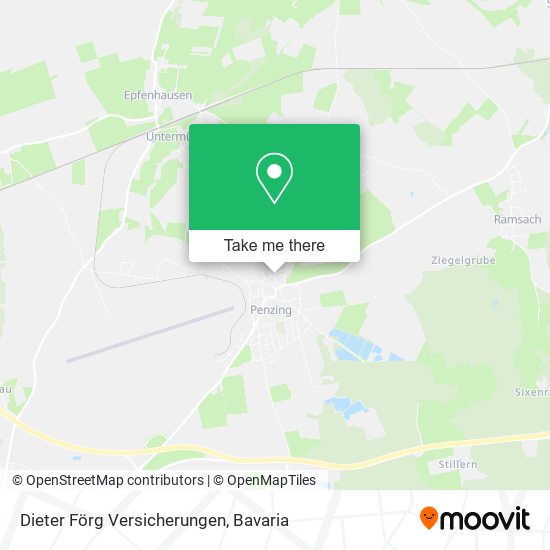 Dieter Förg Versicherungen map