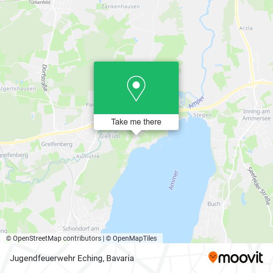 Jugendfeuerwehr Eching map