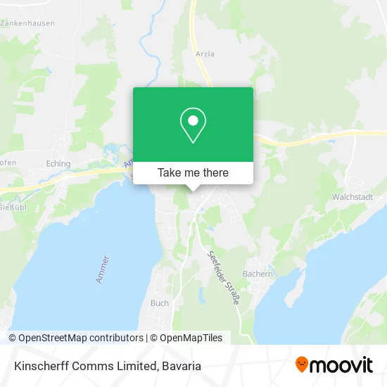 Карта Kinscherff Comms Limited