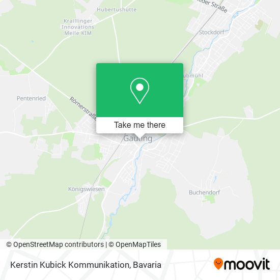 Kerstin Kubick Kommunikation map