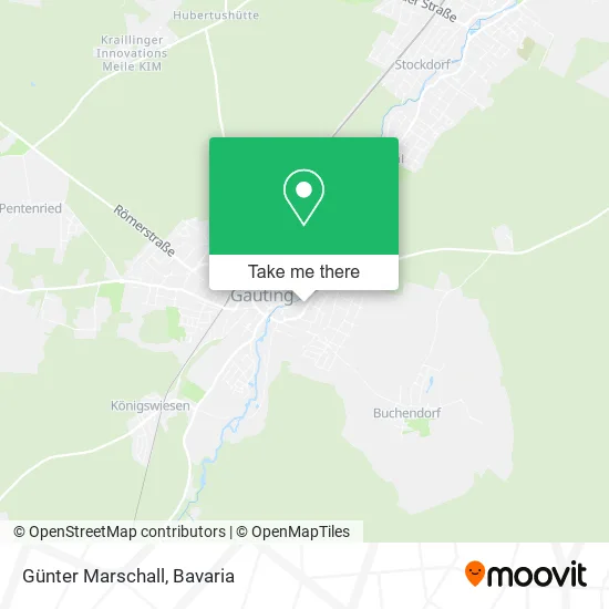 Карта Günter Marschall