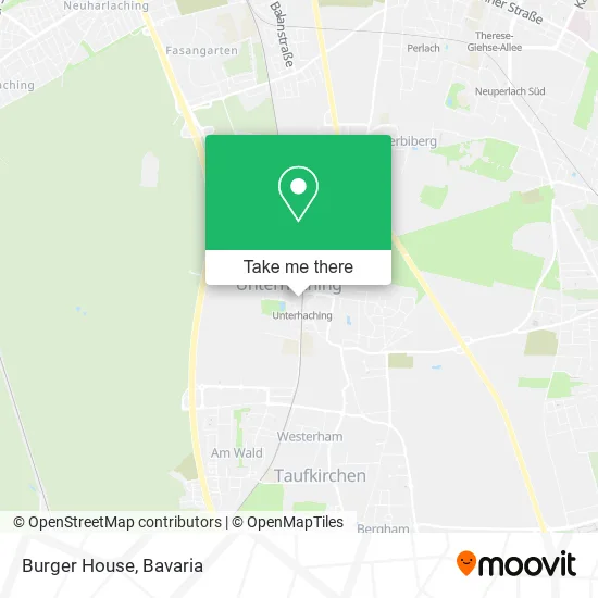 Burger House map