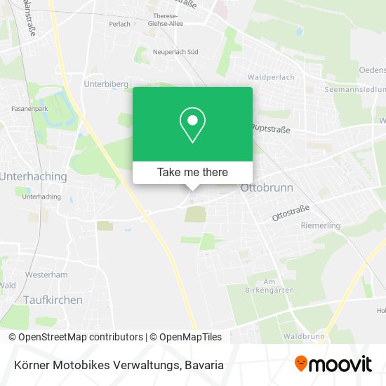 Körner Motobikes Verwaltungs map