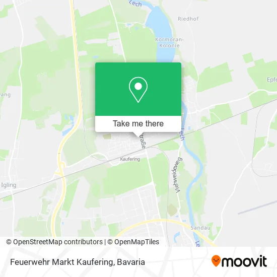 Карта Feuerwehr Markt Kaufering