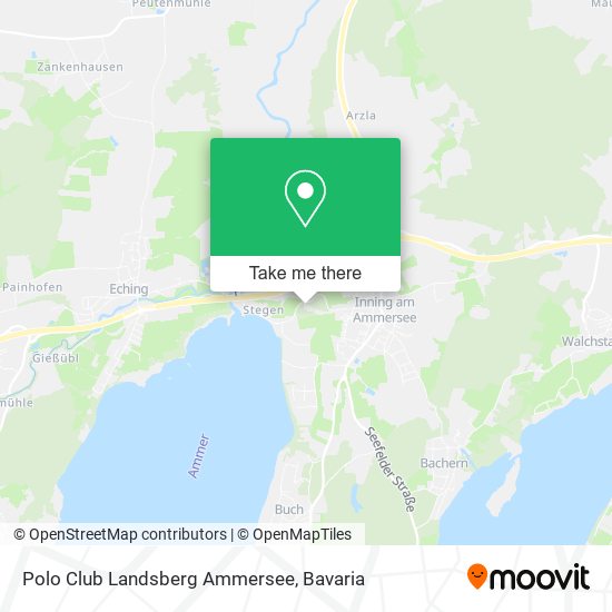 Polo Club Landsberg Ammersee map
