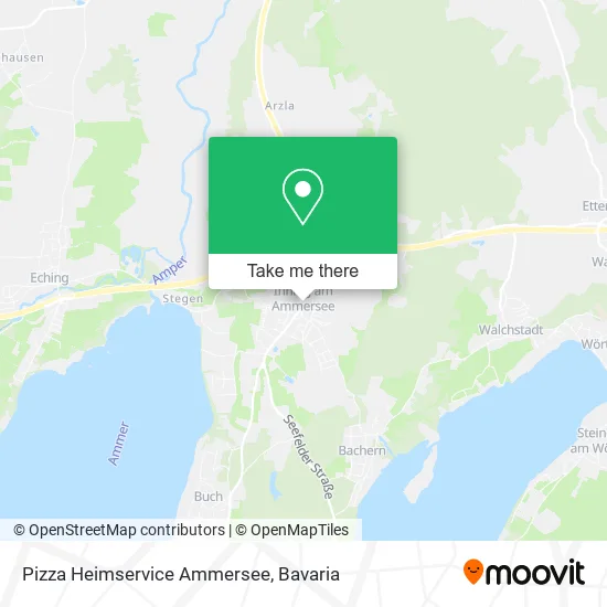 Карта Pizza Heimservice Ammersee