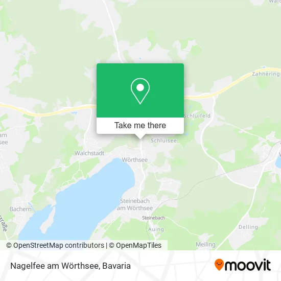 Карта Nagelfee am Wörthsee