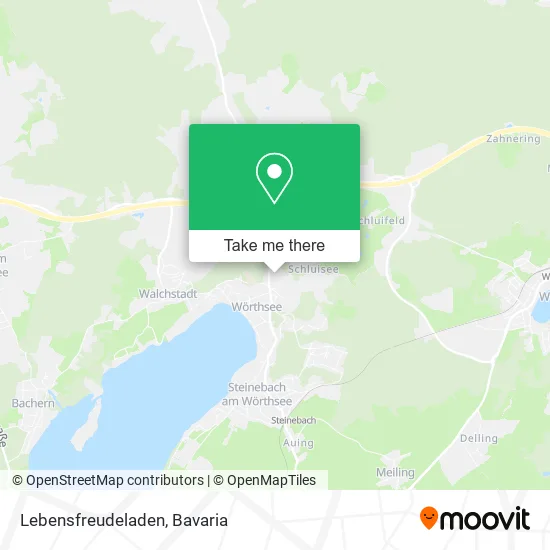 Карта Lebensfreudeladen