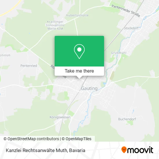 Карта Kanzlei Rechtsanwälte Muth