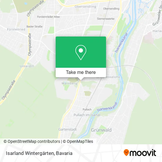 Карта Isarland Wintergärten