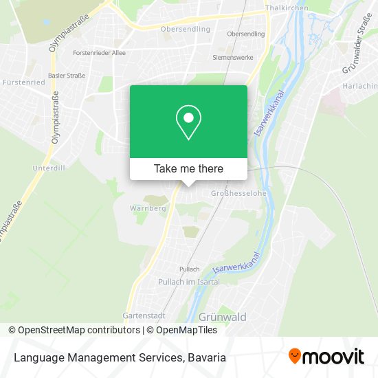 Карта Language Management Services