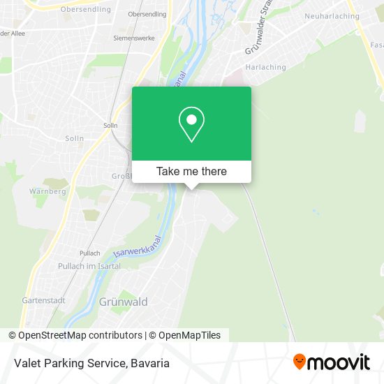 Valet Parking Service map