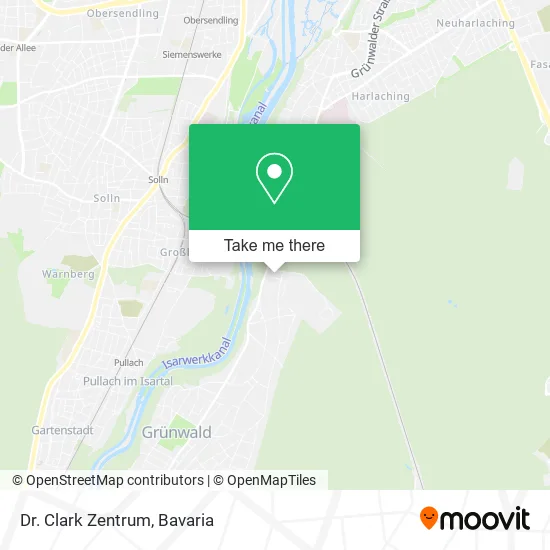 Карта Dr. Clark Zentrum