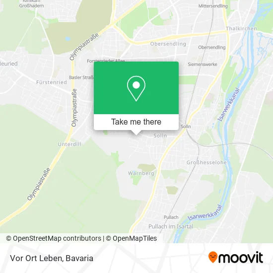 Карта Vor Ort Leben