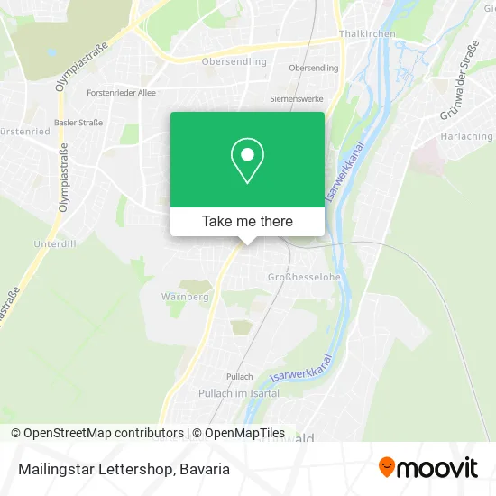 Карта Mailingstar Lettershop