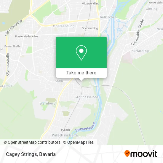 Карта Cagey Strings