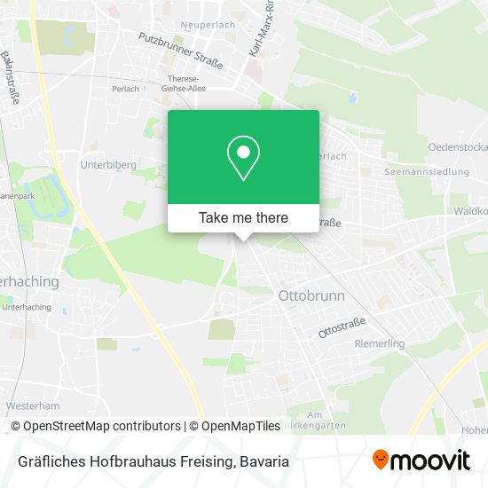 Gräfliches Hofbrauhaus Freising map