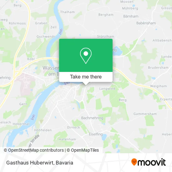 Карта Gasthaus Huberwirt