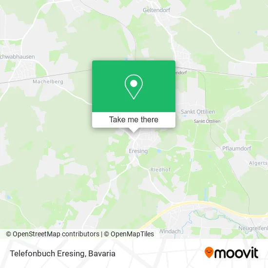 Карта Telefonbuch Eresing