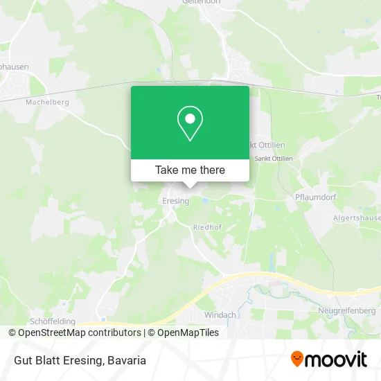 Карта Gut Blatt Eresing