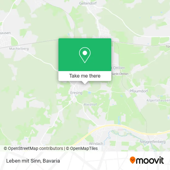 Карта Leben mit Sinn