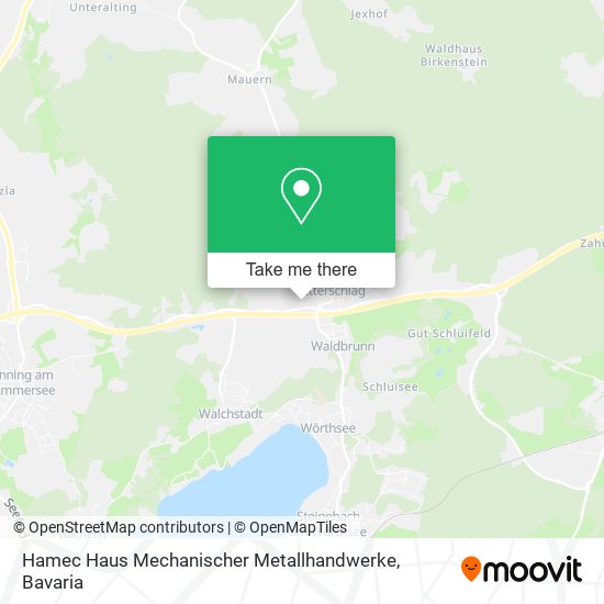 Hamec Haus Mechanischer Metallhandwerke map