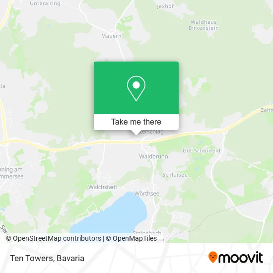 Карта Ten Towers