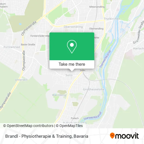 Карта Brandl - Physiotherapie & Training