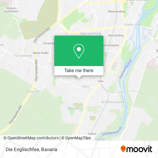 Карта Die Englischfee