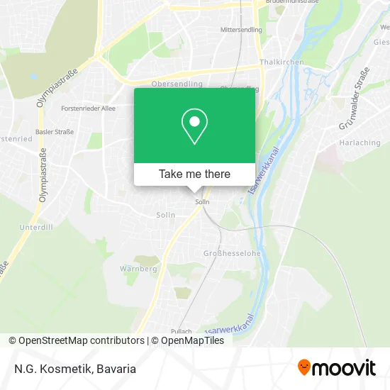 Карта N.G. Kosmetik